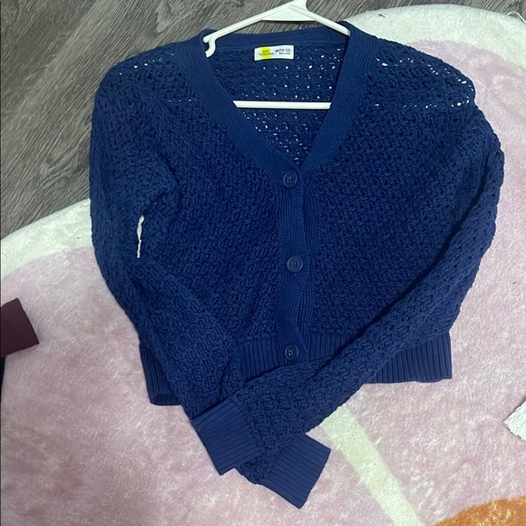 Women's Blue Sweater - Picture 1 of 3